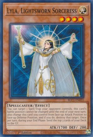 Lyla, Lightsworn Sorceress (BLC1-EN055) - Battles of Legend: Chapter 1 1st Edition