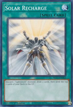 Solar Recharge (BLC1-EN062) - Battles of Legend: Chapter 1 1st Edition