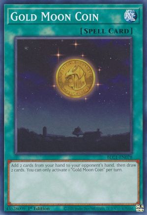 Gold Moon Coin (BLC1-EN078) - Battles of Legend: Chapter 1 1st Edition