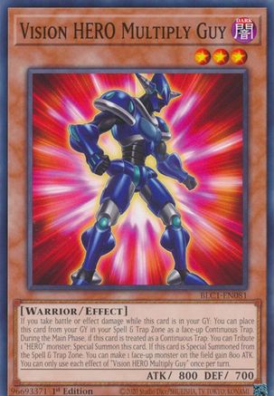 Vision HERO Multiply Guy (BLC1-EN081) - Battles of Legend: Chapter 1 1st Edition