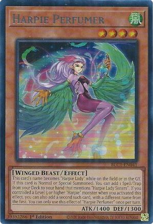 Harpie Perfumer (Silver) (BLC1-EN041) - Battles of Legend: Chapter 1 1st Edition