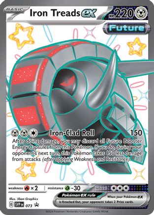 Iron Treads ex 73 - SV Scarlet & Violet Promo Cards Holofoil