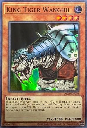 King Tiger Wanghu (OP24-EN004) - OTS Tournament Pack 24 Unlimited