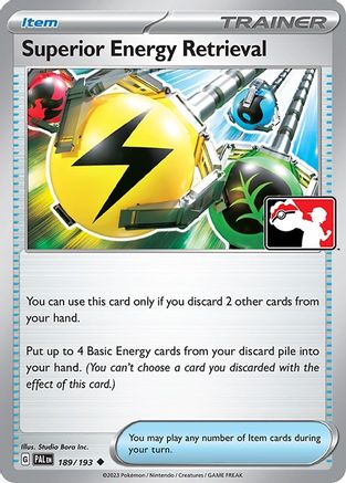 Superior Energy Retrieval 189 - Prize Pack Series Cards Holofoil