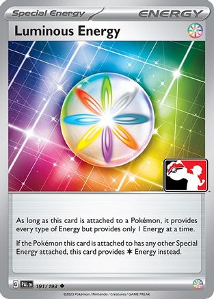 Luminous Energy 191 - Prize Pack Series Cards