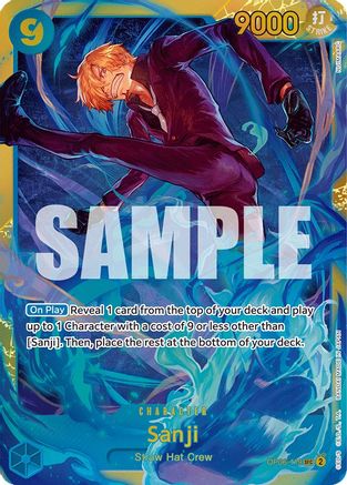 Sanji (OP06-119) - Wings of the Captain Foil