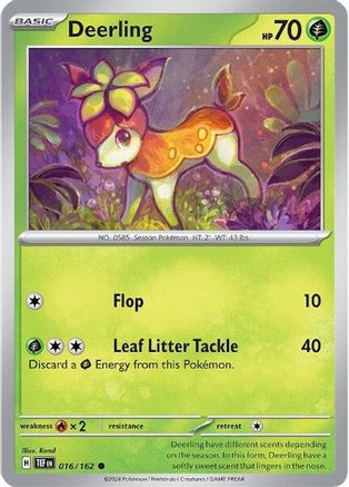 Deerling - 016/162 16 - SV05 Temporal Forces