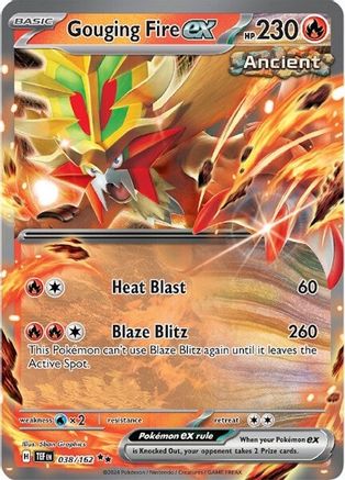 Gouging Fire ex 38 - SV05 Temporal Forces Holofoil