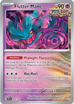 Flutter Mane 78 - SV05 Temporal Forces Reverse Holofoil