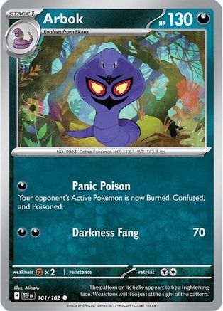 Arbok 101 - SV05 Temporal Forces