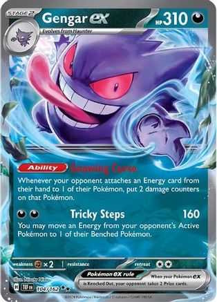 Gengar ex 104 - SV05 Temporal Forces Holofoil