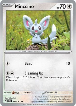 Minccino - 136/162 136 - SV05 Temporal Forces