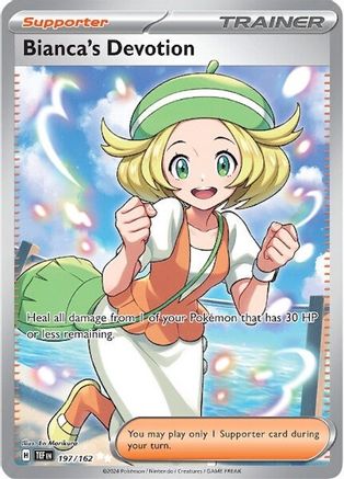 Bianca's Devotion - 197/162 197 - SV05 Temporal Forces Holofoil