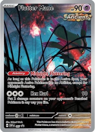 Flutter Mane 97 - SV Scarlet & Violet Promo Cards Holofoil