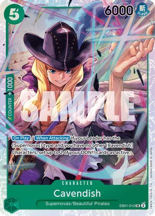 Cavendish (EB01-012) - Extra Booster: Memorial Collection Foil