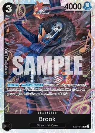 Brook (046) (EB01-046) - Extra Booster: Memorial Collection Foil