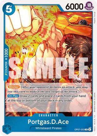 Portgas.D.Ace (053) (OP07-053) - 500 Years in the Future Foil