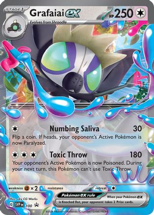 Grafaiai ex 100 - SV Scarlet & Violet Promo Cards Holofoil