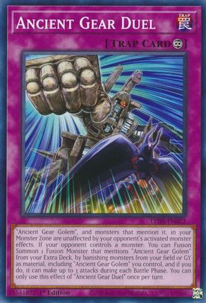 Ancient Gear Duel - LEDE-EN072 - Legacy of Destruction 1st Edition