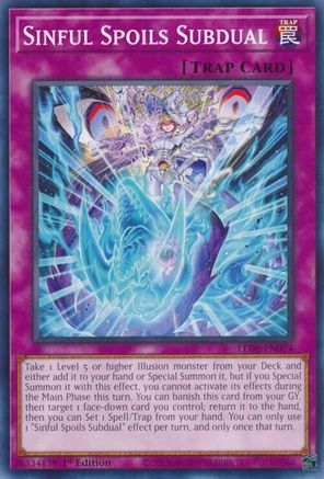 Sinful Spoils Subdual (LEDE-EN074) - Legacy of Destruction 1st Edition