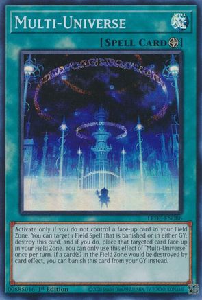 Multi-Universe (LEDE-EN086) - Legacy of Destruction 1st Edition