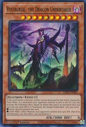 Vouiburial, the Dragon Undertaker (LEDE-EN087) - Legacy of Destruction 1st Edition