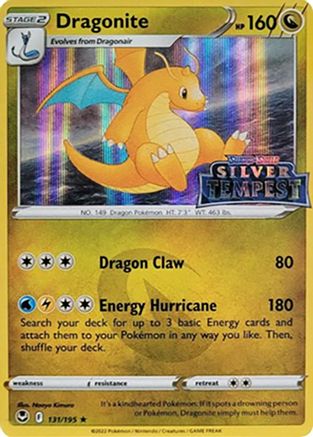 Dragonite (Silver Tempest Stamped) 131 - SWSH Sword & Shield Promo Cards Holofoil