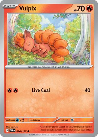 Vulpix 26 - SV06 Twilight Masquerade