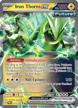 Iron Thorns ex 77 - SV06 Twilight Masquerade Holofoil