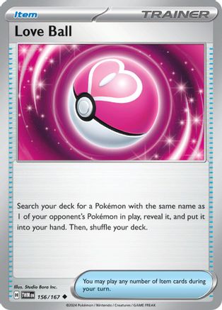 Love Ball 156 - SV06 Twilight Masquerade Reverse Holofoil