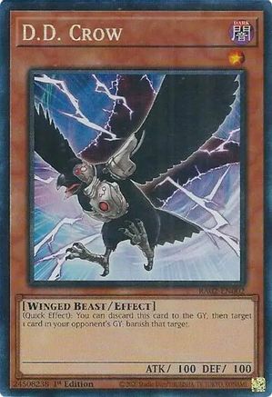 D.D. Crow (PCR) (RA02-EN002) - 25th Anniversary Rarity Collection II 1st Edition