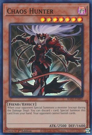 Chaos Hunter (RA02-EN007) - 25th Anniversary Rarity Collection II 1st Edition