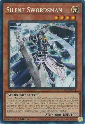 Silent Swordsman (PCR) (RA02-EN011) - 25th Anniversary Rarity Collection II 1st Edition