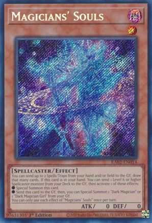 Magicians' Souls (Secret Rare) (RA02-EN014) - 25th Anniversary Rarity Collection II 1st Edition