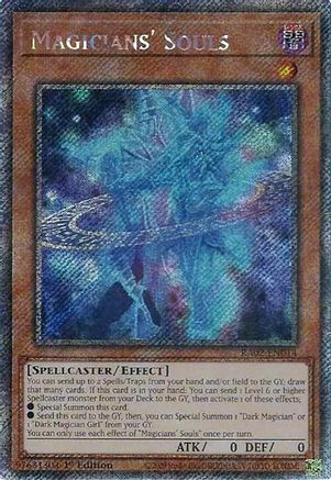 Magicians' Souls (Platinum Secret Rare) (RA02-EN014) - 25th Anniversary Rarity Collection II 1st Edition