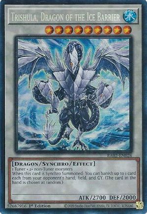 Trishula, Dragon of the Ice Barrier (PCR) (RA02-EN026) - 25th Anniversary Rarity Collection II 1st Edition