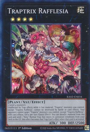 Traptrix Rafflesia (RA02-EN034) - 25th Anniversary Rarity Collection II 1st Edition