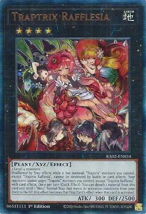 Traptrix Rafflesia (PUR) (RA02-EN034) - 25th Anniversary Rarity Collection II 1st Edition