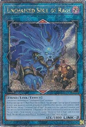 Unchained Soul of Rage (Quarter Century Secret Rare) (RA02-EN041) - 25th Anniversary Rarity Collection II 1st Edition