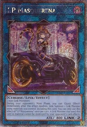 I:P Masquerena (Alternate Art) (Platinum Secret Rare) (RA02-EN042) - 25th Anniversary Rarity Collection II 1st Edition