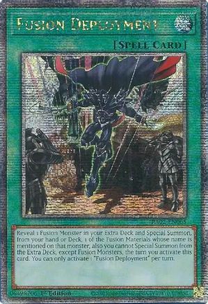 Fusion Deployment (Quarter Century Secret Rare) (RA02-EN065) - 25th Anniversary Rarity Collection II 1st Edition