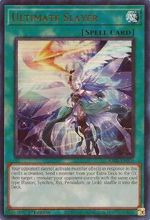 Ultimate Slayer (UR) (RA02-EN070) - 25th Anniversary Rarity Collection II 1st Edition
