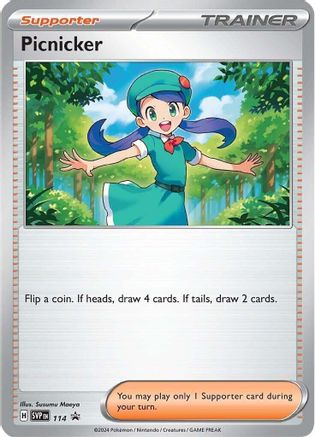 Picnicker - 114 114 - SV Scarlet & Violet Promo Cards