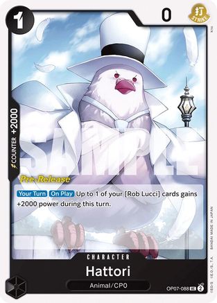 Hattori (OP07-088) - 500 Years in the Future Pre-Release Cards