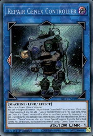 Repair Genex Controller (BLTR-EN010) - Battles of Legend: Terminal Revenge 1st Edition