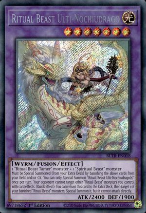 Ritual Beast Ulti-Nochiudrago (BLTR-EN018) - Battles of Legend: Terminal Revenge 1st Edition