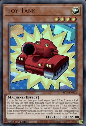 Toy Tank (BLTR-EN022) - Battles of Legend: Terminal Revenge 1st Edition