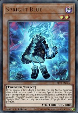 Spright Blue (BLTR-EN075) - Battles of Legend: Terminal Revenge 1st Edition