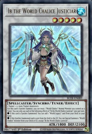 Ib the World Chalice Justiciar (BLTR-EN089) - Battles of Legend: Terminal Revenge 1st Edition