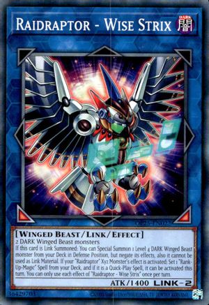 Raidraptor - Wise Strix (OP25-EN022) - OTS Tournament Pack 25 Unlimited